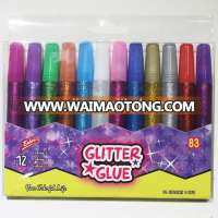 12X15ML glitter glue set